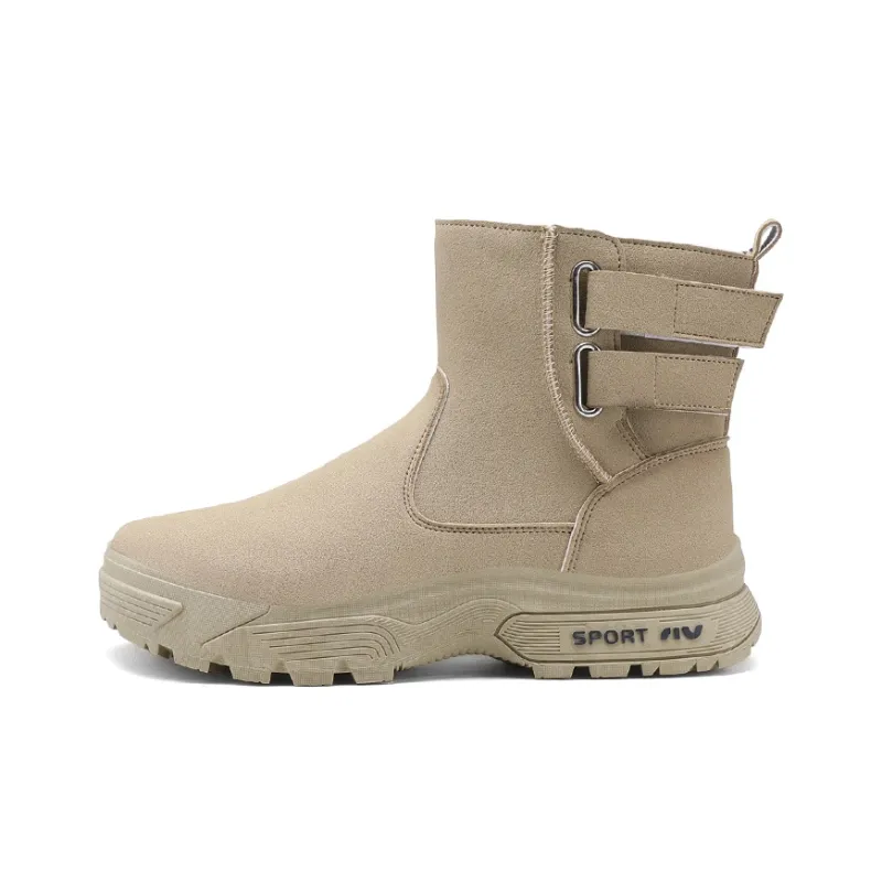 Bull Charm Warm Short Snow Boots Men's-12