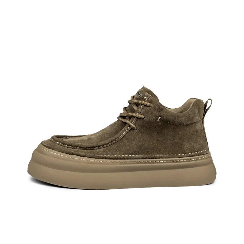 ZUOZHE Ankle Boots Platform Men's-5