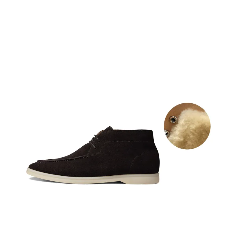 THOM WILLS British Vintage Slip on Desert Boots Ankle Boots Men's-8