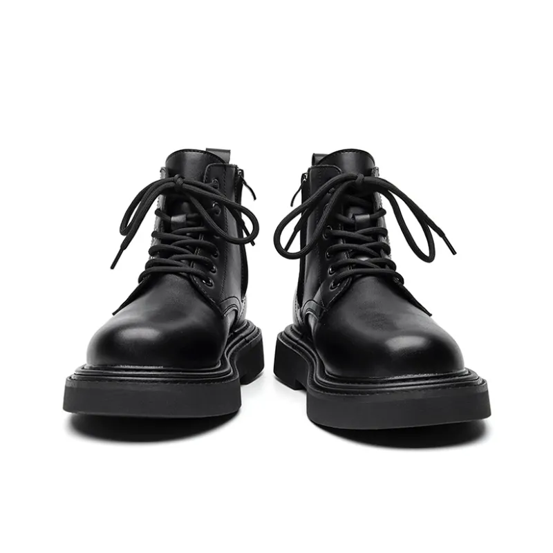 GZZ Ankle Boots Men Black-3