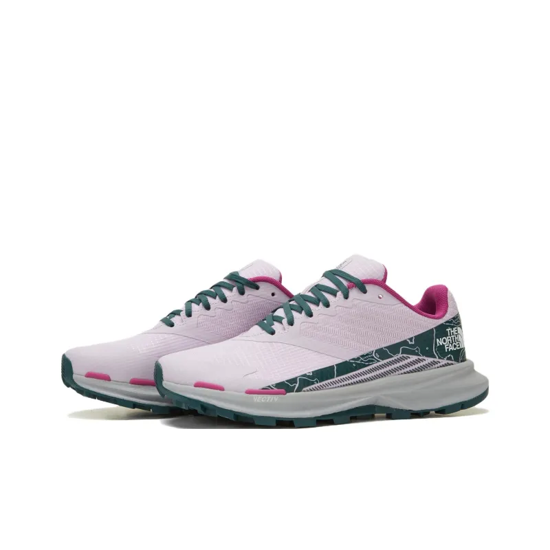 THE NORTH FACE Vectiv Cushioning, Wear Resistant Low Top Trail Running Shoes Women's Pink-2