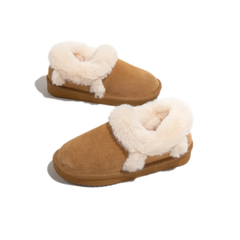 BESTFEEL Warm Slip-Resistant Short Snow Boots Women's-2