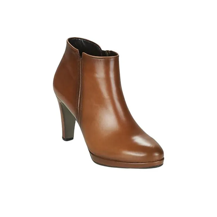 Gabor Ankle Boots 9cm Women's Brown-2