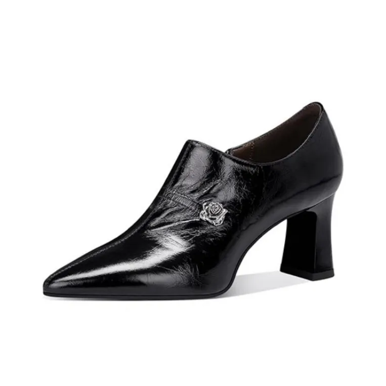 JESSICA SOPHIA Chunky Heel High Heels 6cm Women's-0