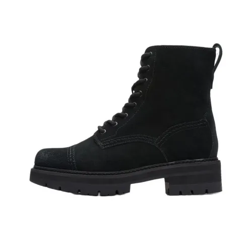 Clarks Short Martin Boot 4.5cm Women's Black