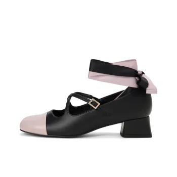 CHARLES&KEITH Glory Of Kings Collaboration Series Chunky Heel High Heels 3.6cm Women's