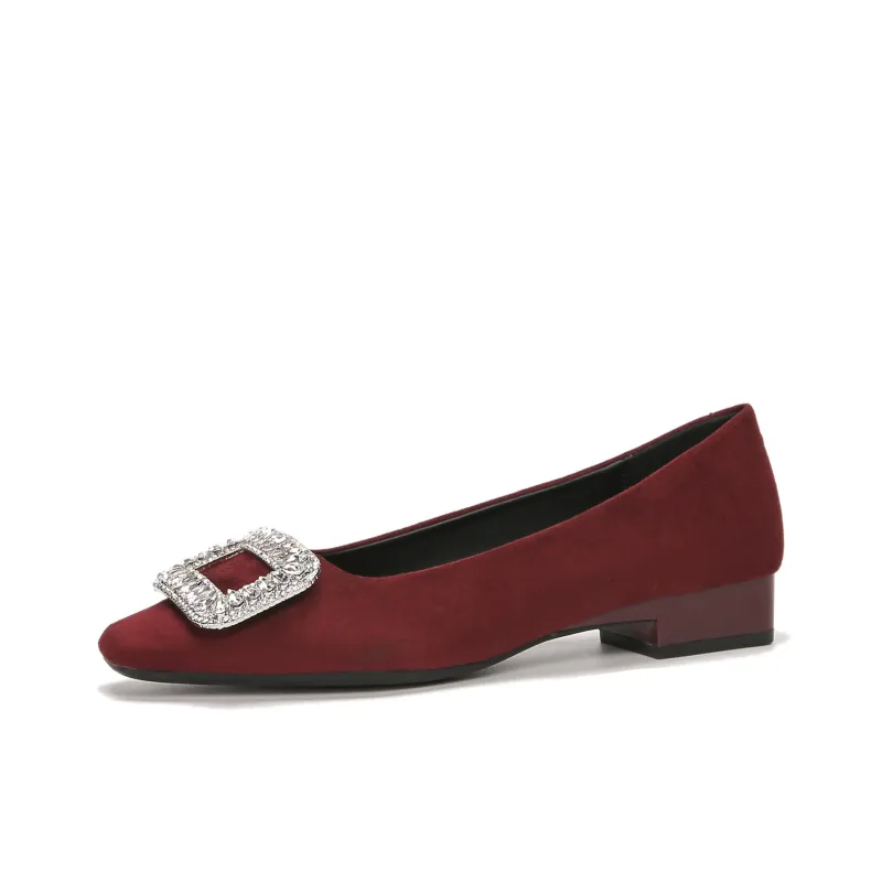 Bamiti As If Treading On Level Ground Chunky Heel High Heels 3CM Women's-10