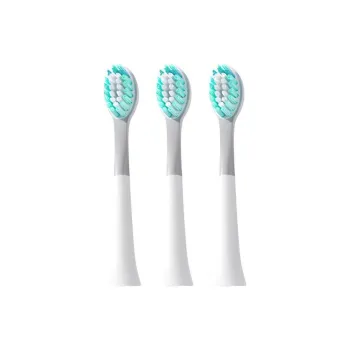 APIYOO A7 Kids Toothbrushes Toothbrush Heads Pack Of Three Flexible Cleaning Of Oral Blind Spots