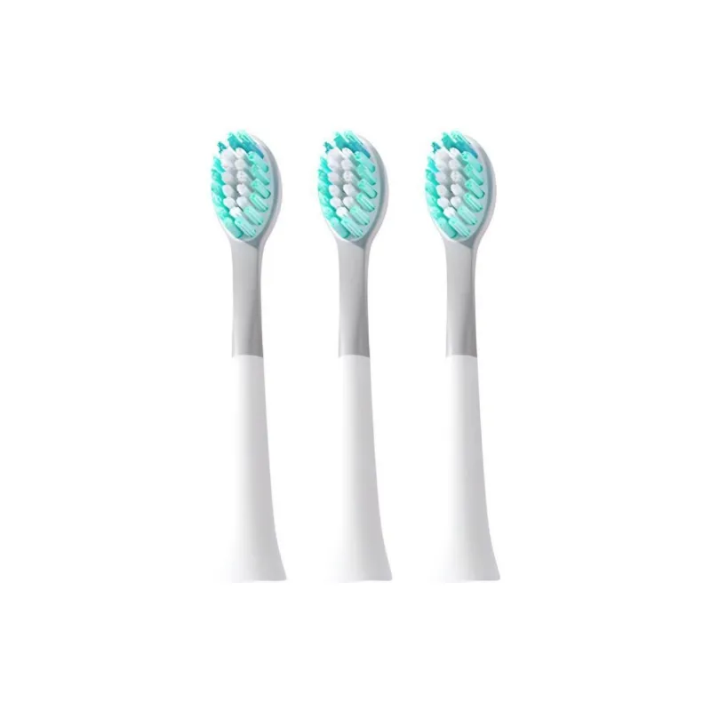 APIYOO A7 Kids Toothbrushes Toothbrush Heads Pack Of Three Flexible Cleaning Of Oral Blind Spots-0