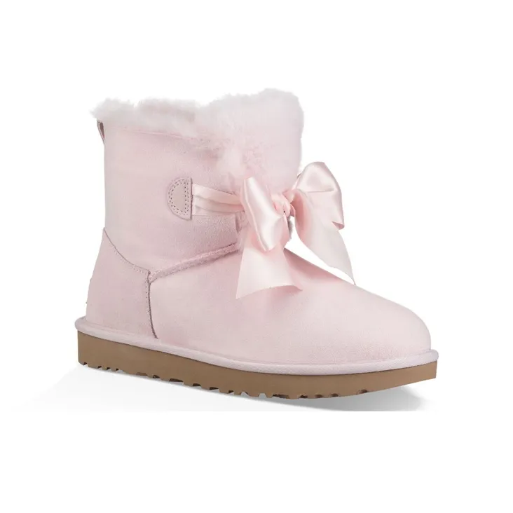 UGG Gita Mini Bow Pink Women's-2