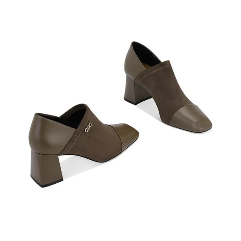 JESSICA SOPHIA Chunky Heel High Heels 6.5cm Women's-3