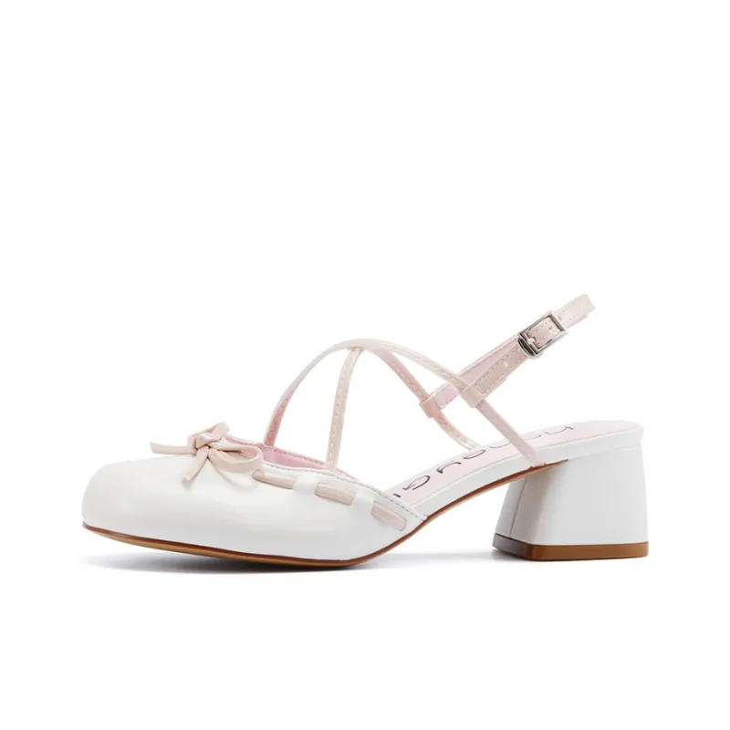Honey GIRL Chunky Heel High Heels Women's-0
