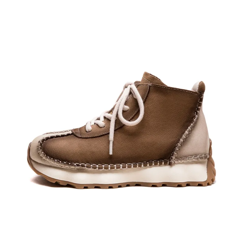 Jay Ankle Boots Women's Coffee/Khaki-4