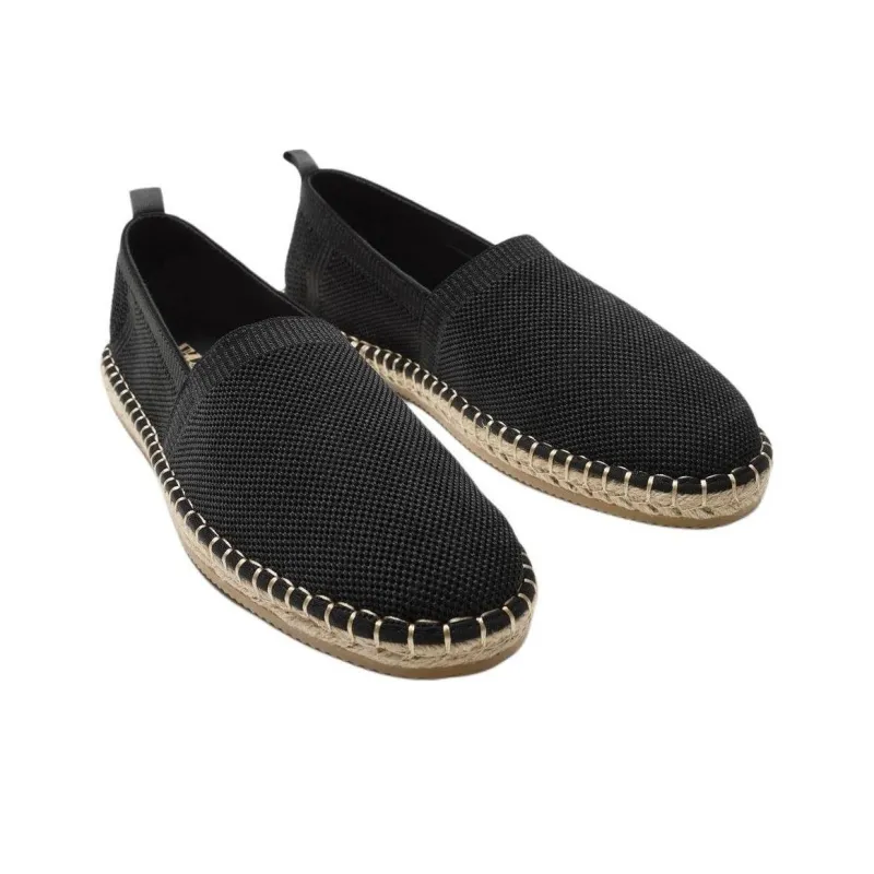 ZARA Espadrilles Men Black-3