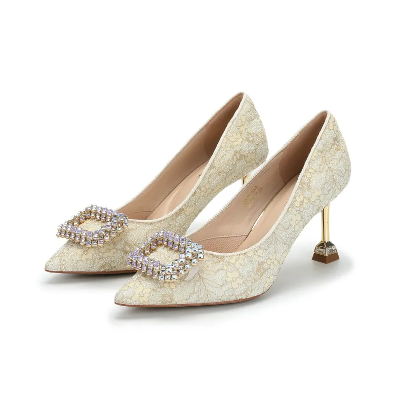 SATURDAY MODE Slim Heel High Heels 7.5cm Women's-2
