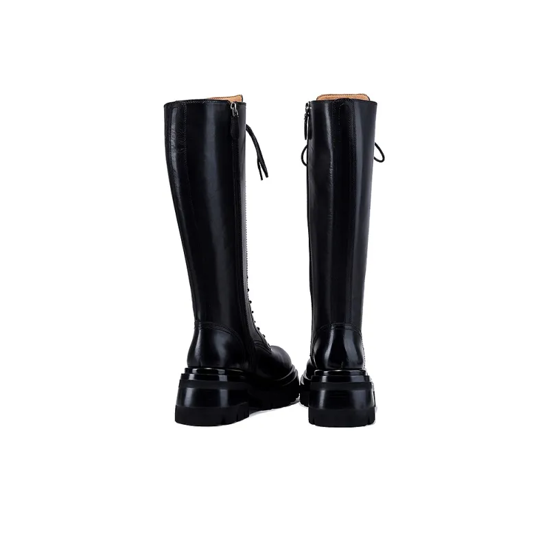 BELLALILY Knee high Boots 6.5cm Women's Black-4