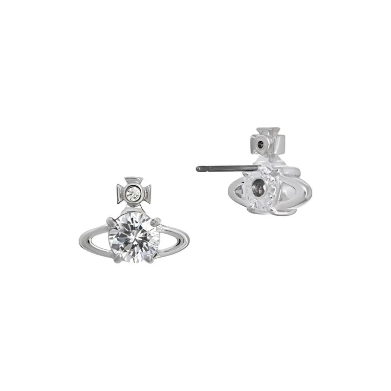 Vivienne Westwood Reina Crystal embellished Earrings-1