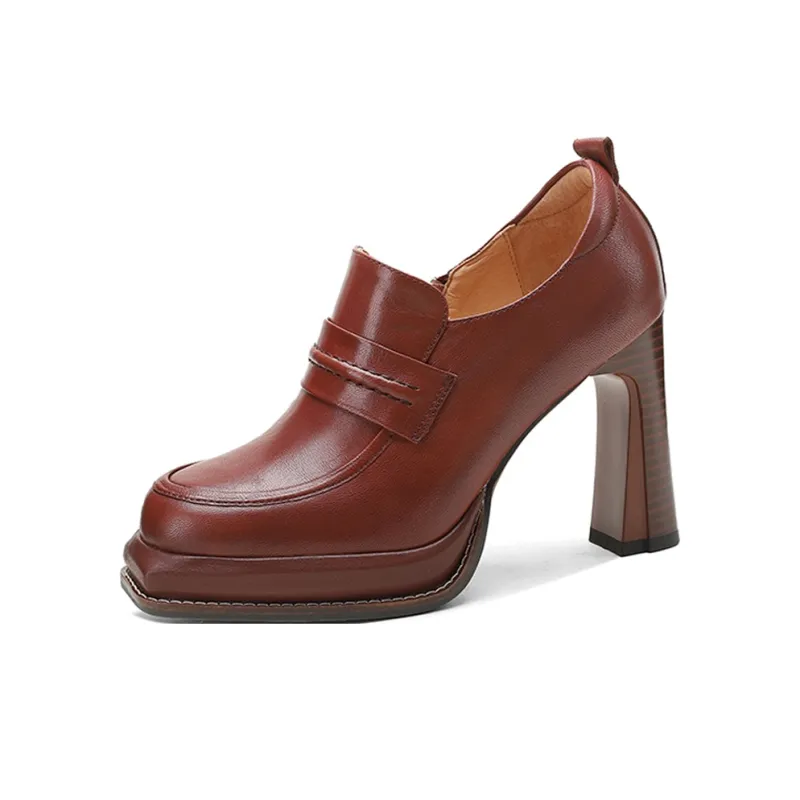 MODERN BELLE Chunky Heel High Heels 9.5cm Women's-0