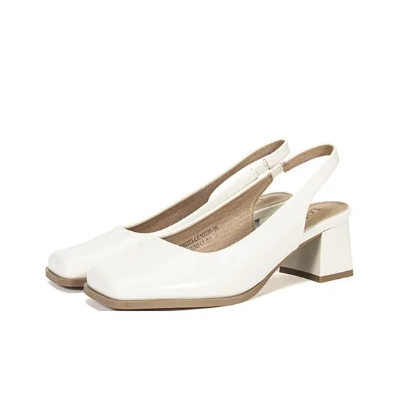 LESELE Chunky Heel High Heels 5.5cm Women's-6