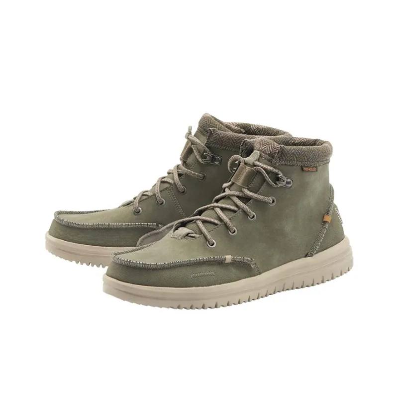 Heydude Ankle Boots Men's Moss Green-1