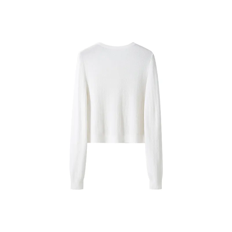 MOSIIMORII Sweater Women's White-1