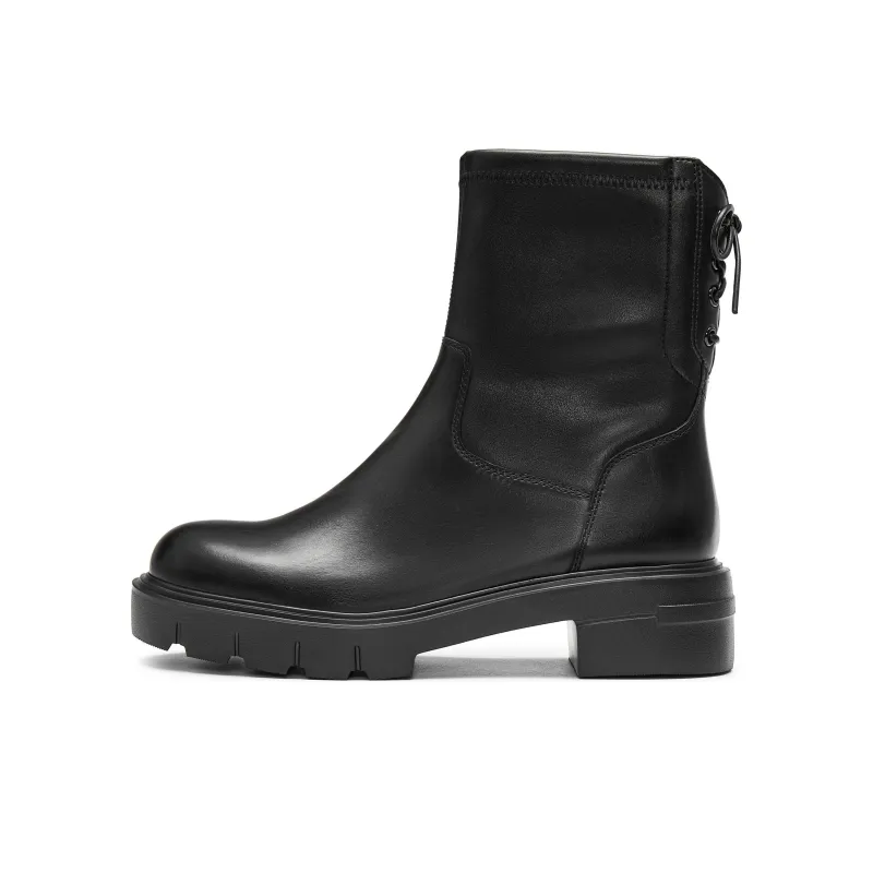 Staccato Black Butterfly Ankle Boots Women's Cool And Stylish Black-0