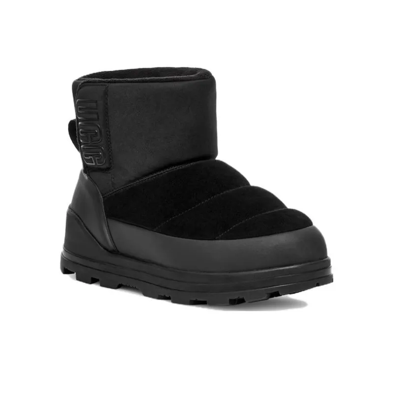 UGG Classic Chateau Mini 'Black' Women's-1