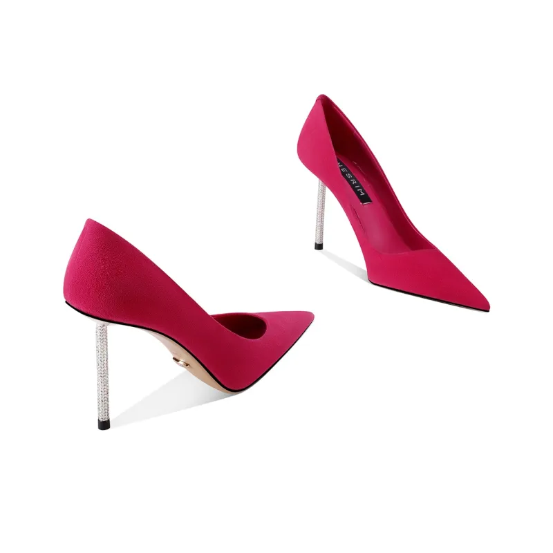 Shesrim High Heels Women's Black, Green, Red-2