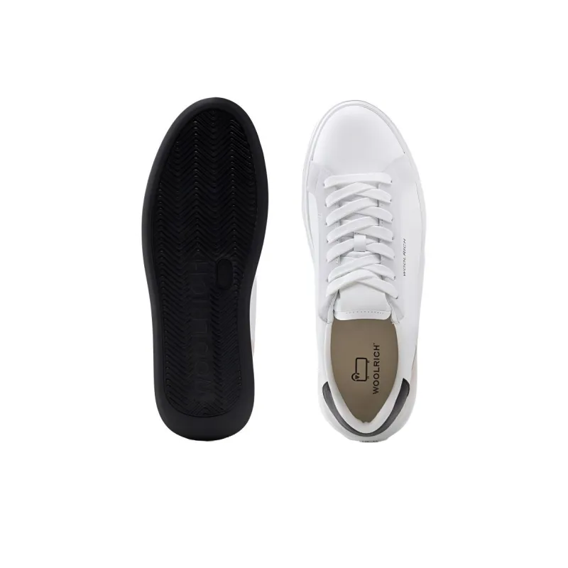WOOLRICH Court Leather Sneakers-4