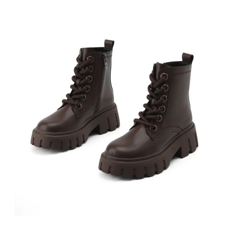 JOSINY Ankle Boots 6.5CM Women's Dark Brown-2