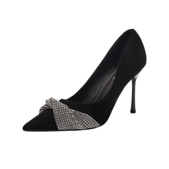Luji Slim Heel High Heels Women's Black