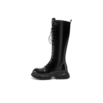 MIO Knee high Boots 4cm Women's Black