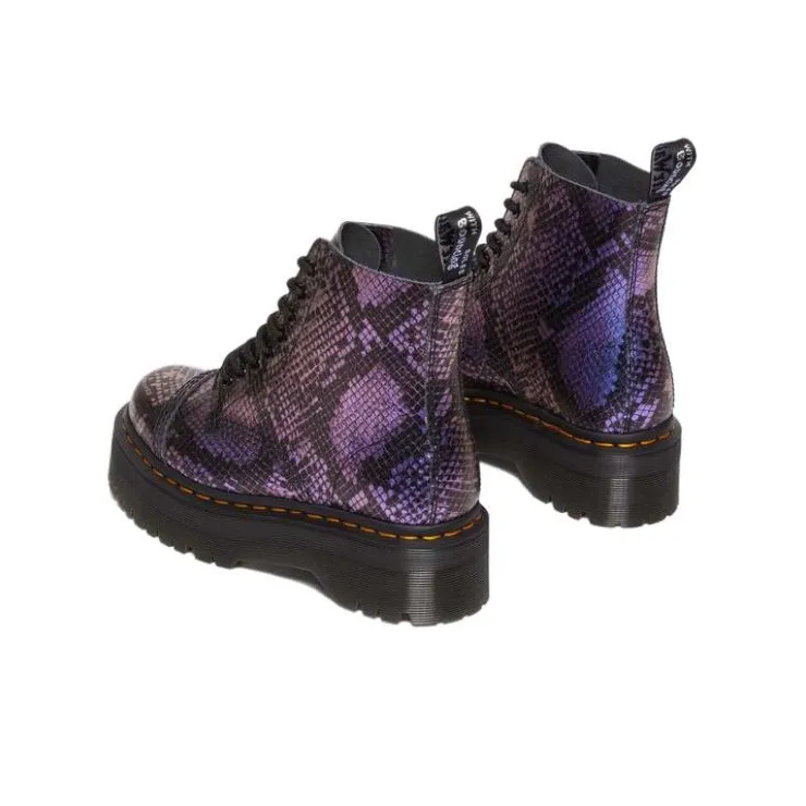 Dr.Martens Sinclairseries Ankle Boots 5cm Women's Purple Black-4