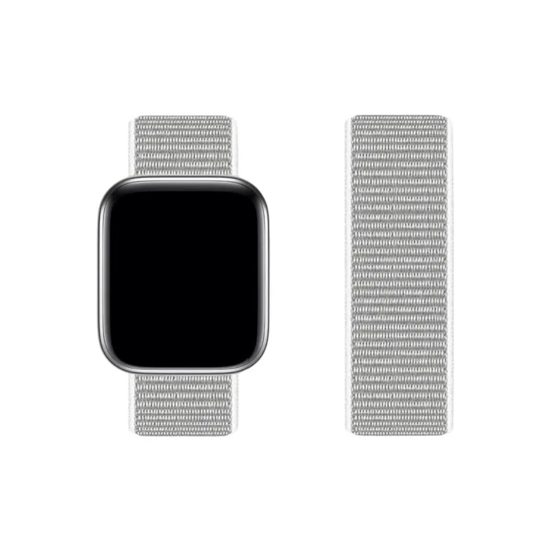 PULAISI Compatibility AppleWatch Ultra1/2/iwatch10/9/8/7/6/SE Apple Compatibility Watch Band Woven Loop Nylon Material-11