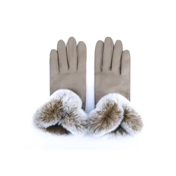 MARJAKURKI Imported Shearling Touchscreen Gloves Unisex