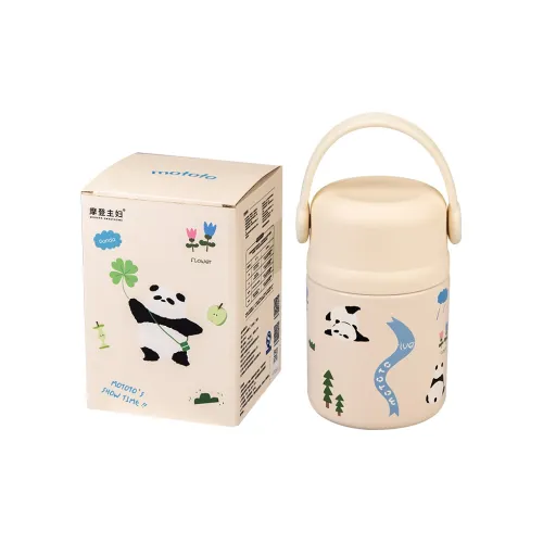 MDZF SWEET HOME Mototo Panda Stainless Steel Thermal Cooker Cup
