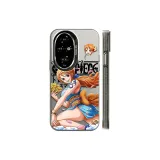 Transparent Black-Nami with Gold White