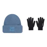 Blue Hood+Black Glove