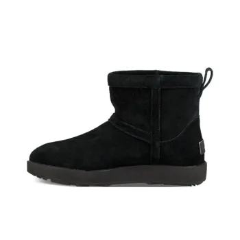 UGG Classic Mini Waterproof Fleece Lined Black Women's