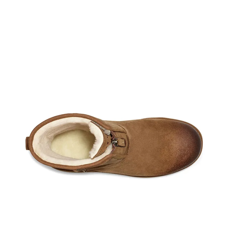 UGG Classic Short Front Zip Boot 'Chestnut'-4