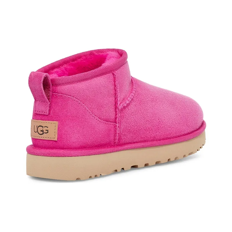 UGG Classic Ultra Mini Boot Rock Rose Women's-3