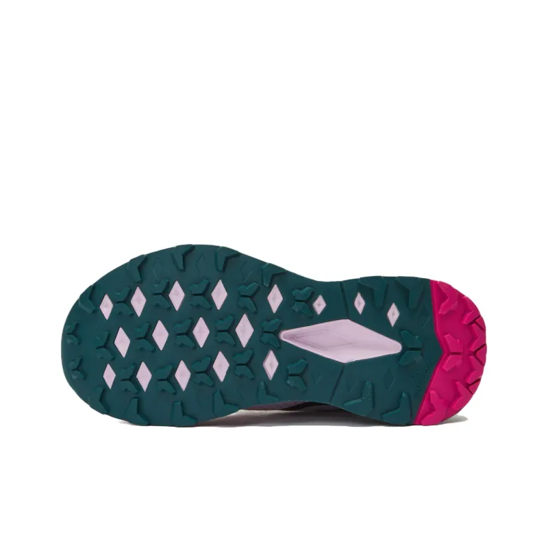 THE NORTH FACE Vectiv Enduris Anti Slip Wear Resistant Low Top Trail Running Shoes Women's Green Purple-4