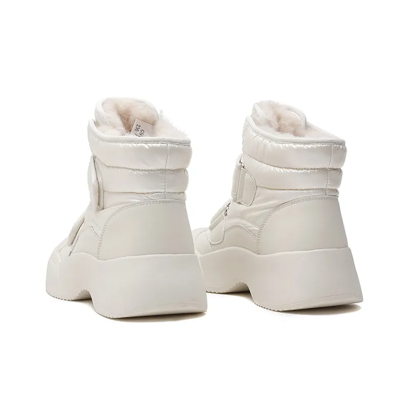 Devanro Warm Height Increasing Wear-Resistant Slip-Resistant Short Snow Boots Women's-2