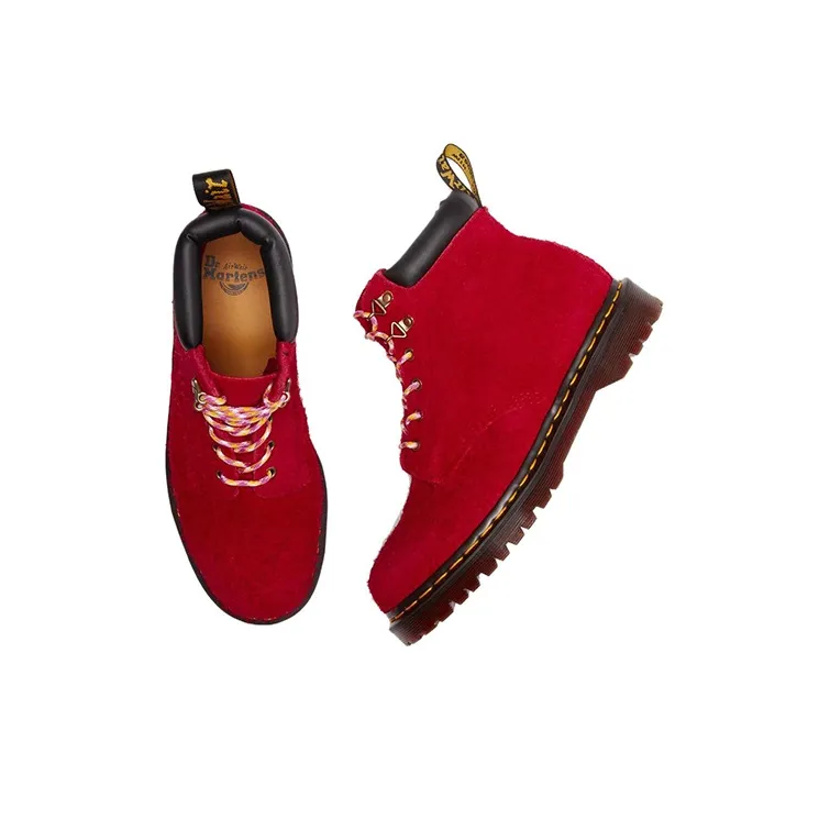 Dr.Martens 939 Ben Suede Hiker Style Boots 'Dms Red'-3