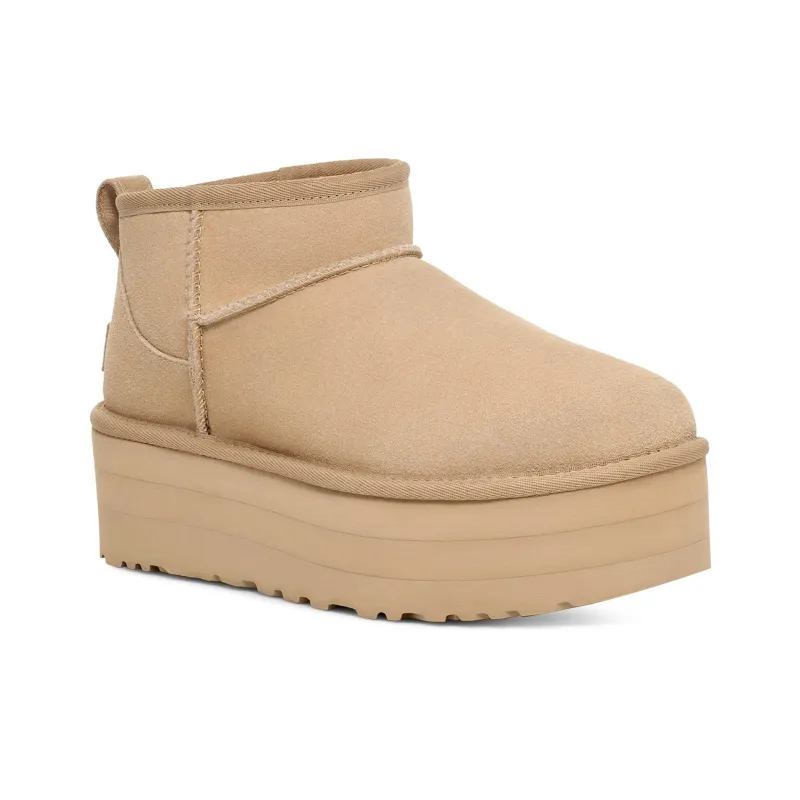 UGG Classic Ultra Mini Platform Boot Mustard Seed Women's-2