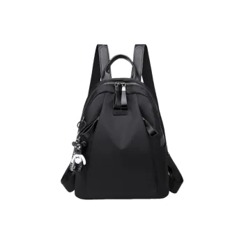 Warrior Nylon Fabric Backpack Women's Black