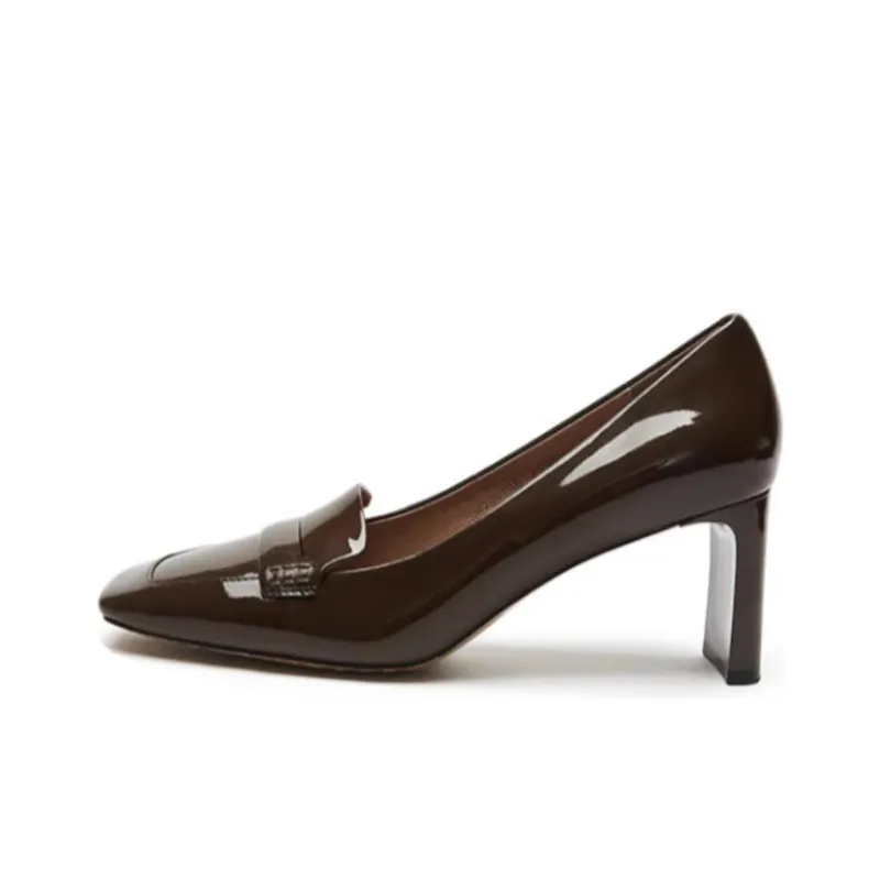 Satchi Chunky Heel High Heels 7cm Women's-0