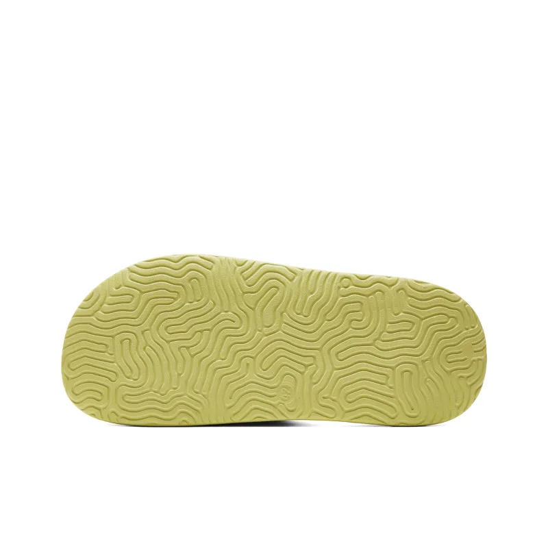PEAK State Pole Slip-Resistant Odor-Resistant Abrasion-Resistant Slide Slippers Men's Tea Green-5