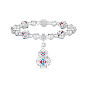 Ji Zhi 999 Fine Silver Bracelets Women's