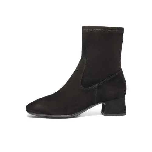 BELLE Ankle Boots 4.5CM Women's Black Gray